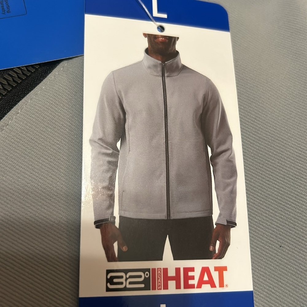 32 Degrees Men’s Jacket Grey size M, L, XL NWT